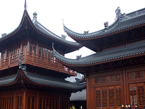 Traditional architecture in Shanghai, China