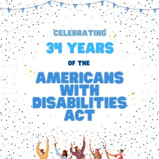 Today marks the 34th Anniversary of the passage of the Americans with Disabilities Act (ADA)!

Inclusivity without equity is not inclusivity at all, and for many years, people with disabilities were excluded from attending public schools, using public transit, accessing housing, and leading independent lives.

Passing the ADA was an important step in creating an inclusive and equitable environment for people with disabilities, but its passage and the implementation of equity did not appear overnight. The ADA was a result of decades of continuous grassroots organizing and protesting done by the kinds of people you encounter in your everyday life. 

Creating change in the world is within our power. Creating equity and fostering inclusion comes from all of us, and we encourage you to join us in creating a better world, one moment at a time ❤️

#soka #sokauniversityofamerica #sokadei #dei #diversity #equity #inclusion #justice #belonging #community #activism #ADA #disabilitypride