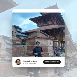 🌍✨ Research the world. 

After completing their first year, Grad students at SUA can apply for the Summer Research Travel Grant and receive funding for overseas research. 💵 

Today, we’re thrilled to share Victor’s (Class of ’25) inspiring testimonial as he just completed his research in Nepal. 🇳🇵

If researching overseas sounds like something you’d be interested on, then SUA Grad School might be just what you need. 🦁

#SokaResearch #GradStudents #SummerResearch #GlobalStudies #SUA #Nepal #southeastasia #madeinsua #gradschool #education #sokaedu #leadership #societalchange