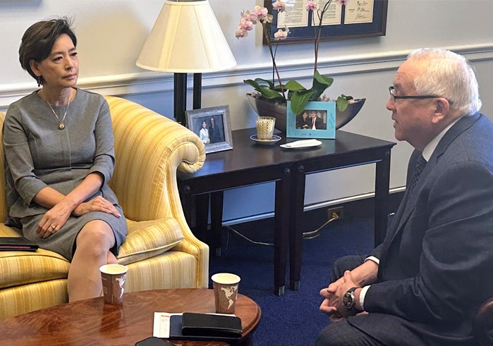 President Feasel meets with Republican Rep. Young Kim (CA-40)