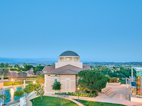 View of Founders Hall