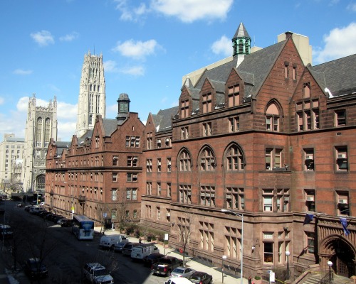 Exterior shot of Teachers College of Columbia University